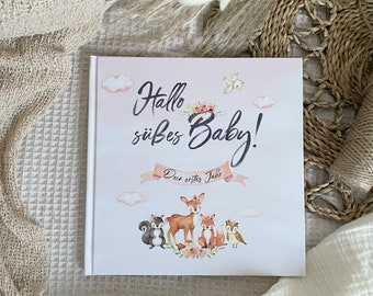 Babybuch Boho Love Mädchen "Dein erstes Jahr"