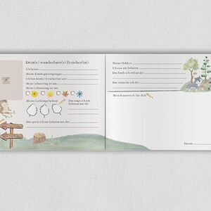 Friends book WALDTIERE kindergarten crib unisex image 9