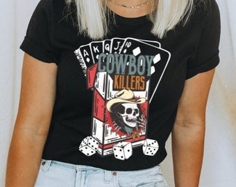 Cowboy Killer T-shirt, Country concert t-shirt, Vintage t-shirt, Nashville t-thirt, Western graphic tee