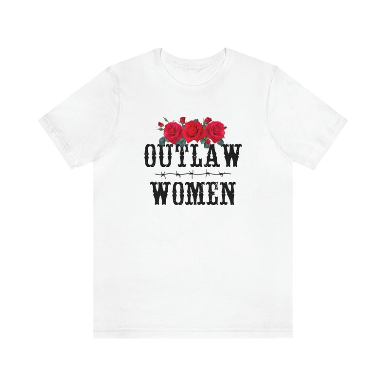 Mulheres fora da lei, camiseta gráfica, moda ocidental, camisa Nashville, camisa de música country, show country, camiseta gráfica ocidental, cowboy, yee haw imagem 2