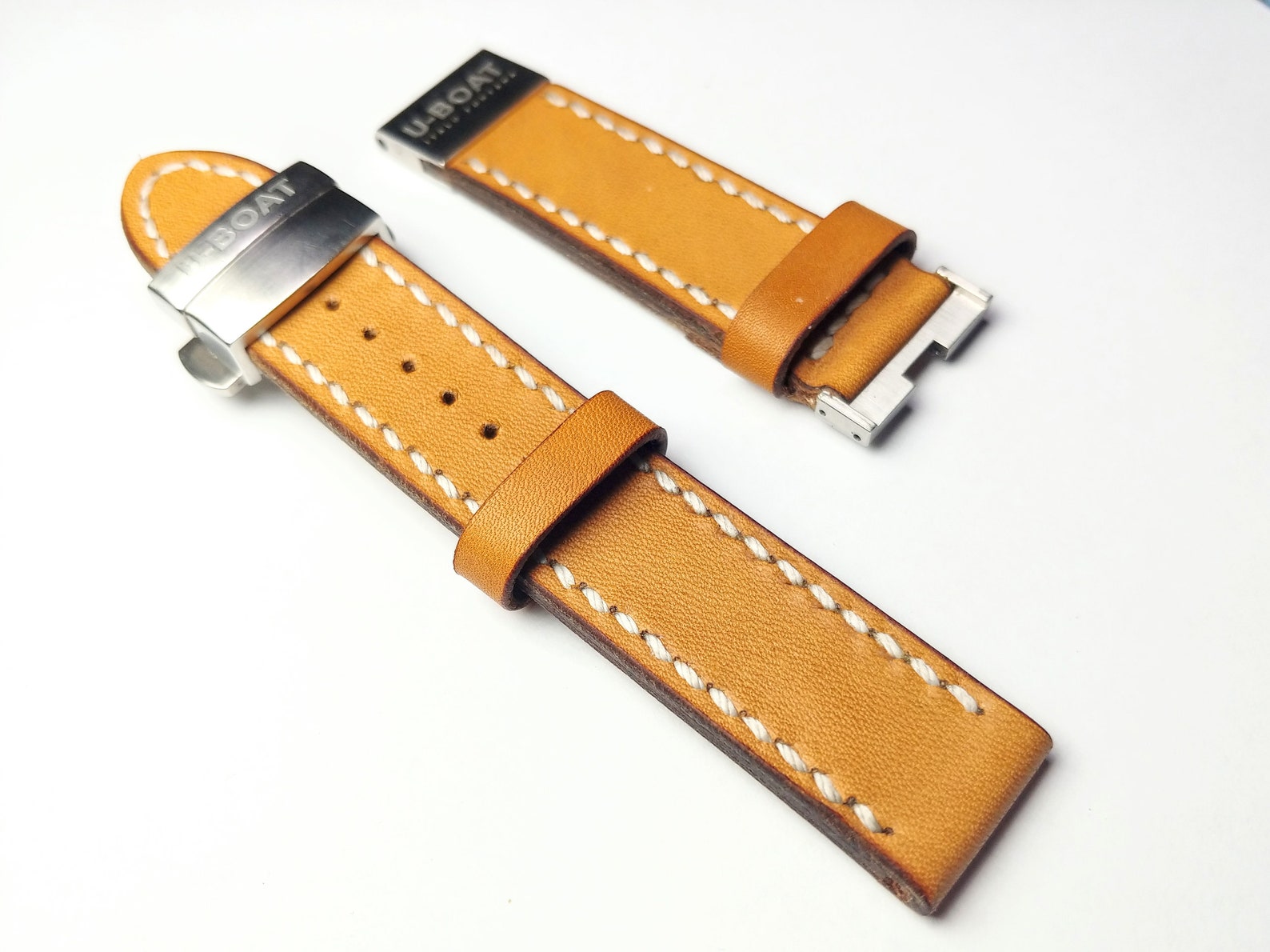 Handmade watch band for UBoat watch strap replacement generic Etsy