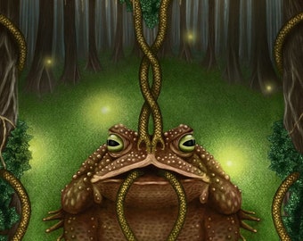 Artistic print "Il Toad della Chiaroveggenza"