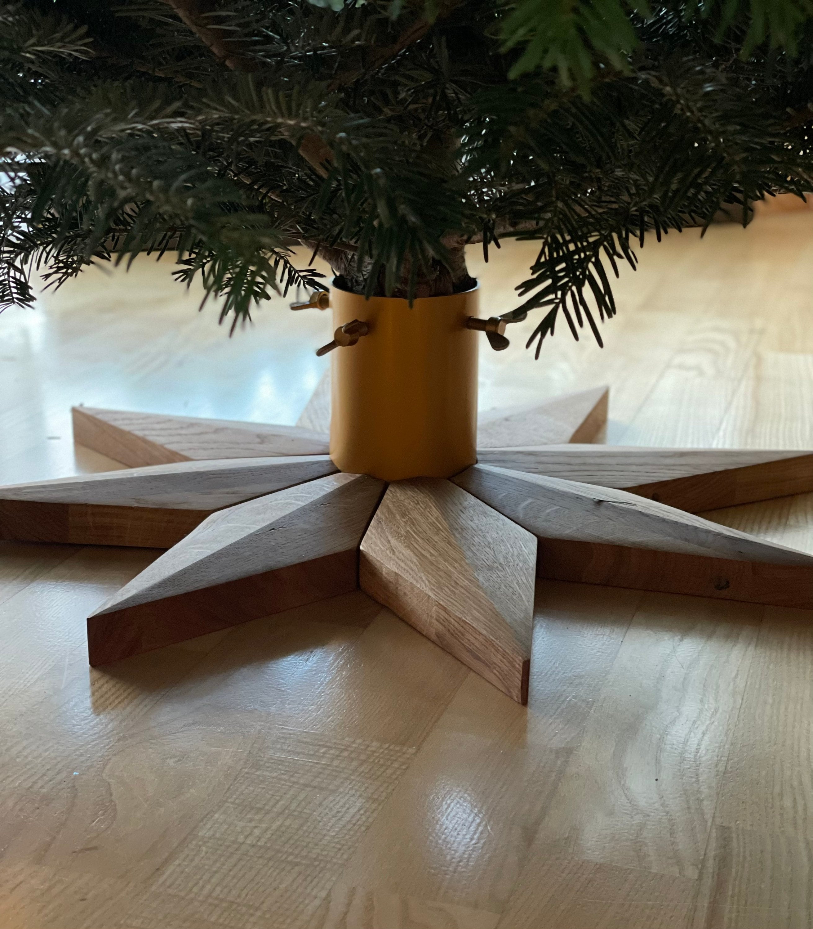 Wood Christmas Tree Base