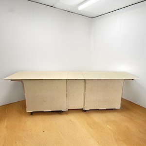 Modulaire barwagenteller | Koppelbare staafwagens | Uitbreidbaar partystation modern berkenmultiplex pop-upverkoper