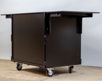 Foldable Display cart Heavy-duty 15 - Black