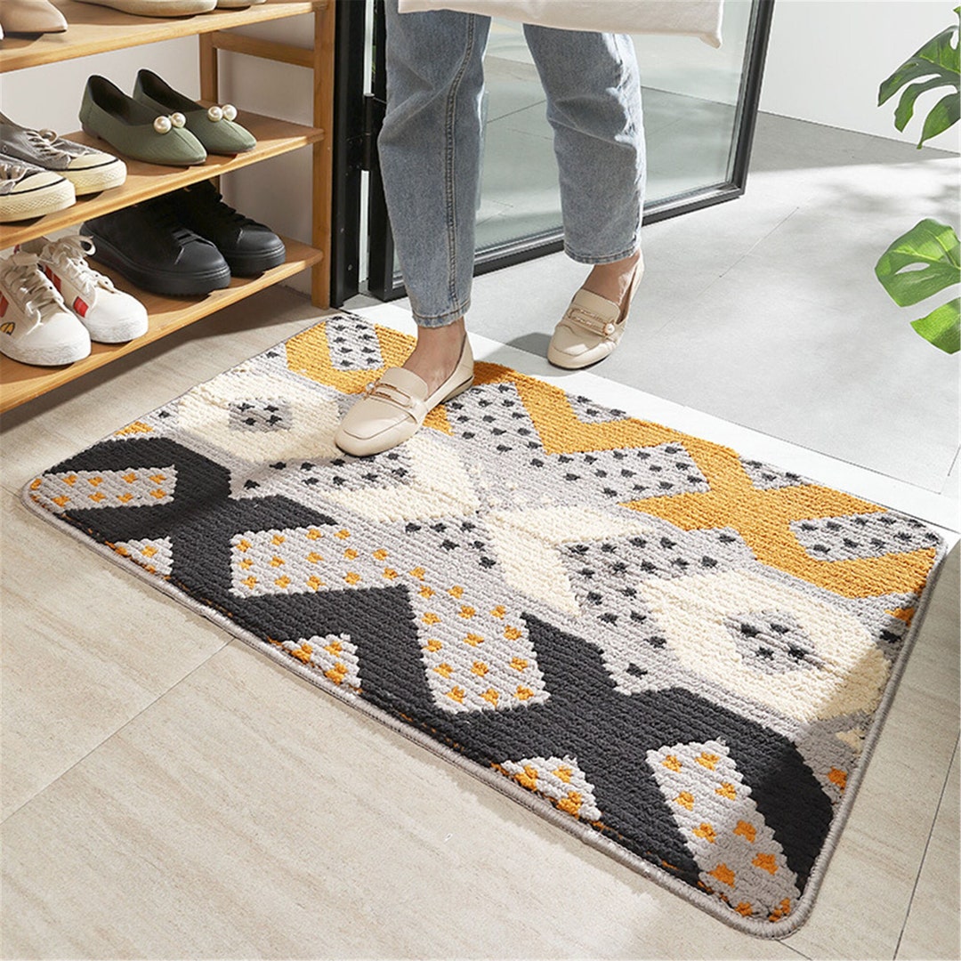 Boho Indoor Mats for Front Door Non Slip Etsy