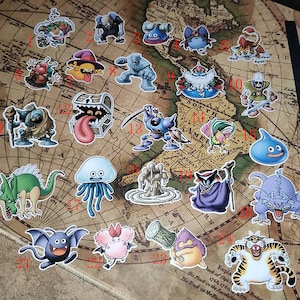 Dragon Quest monsters - stickers