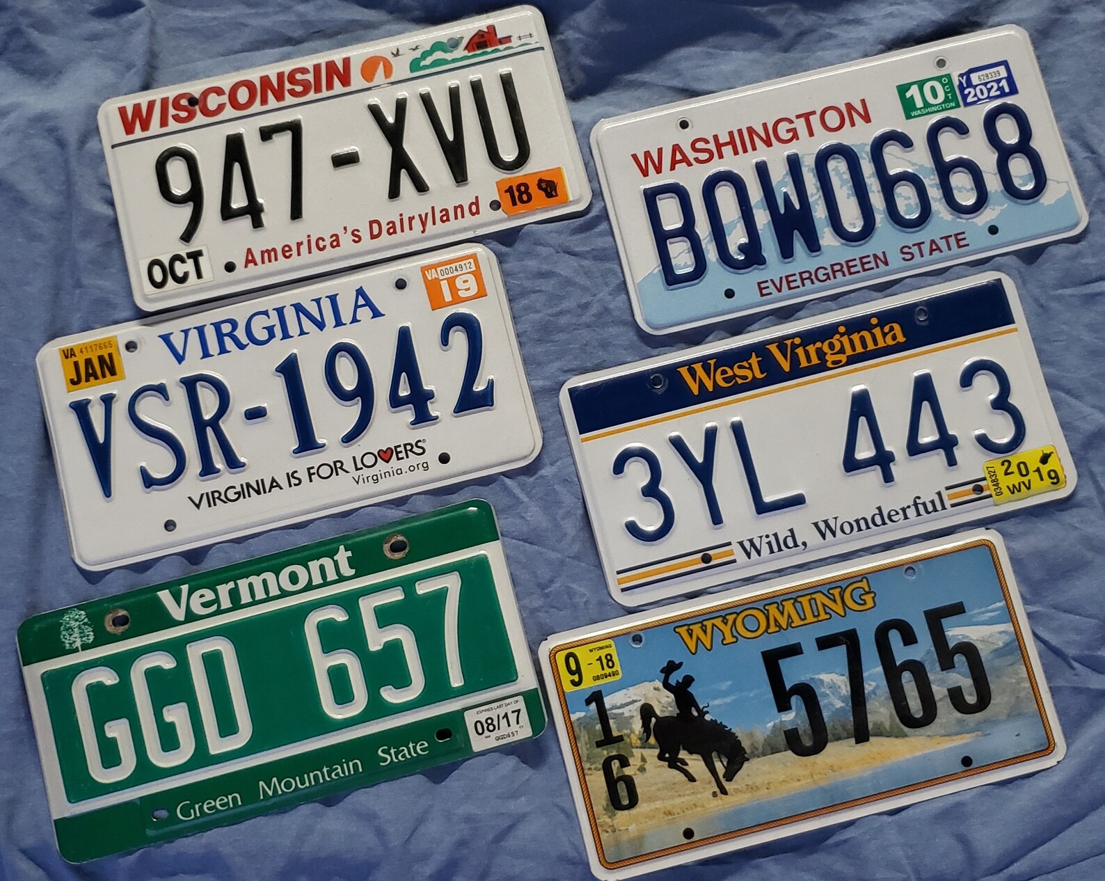 LICENSE PLATES Prime passenger car license plates. AUTHENTIC | Etsy