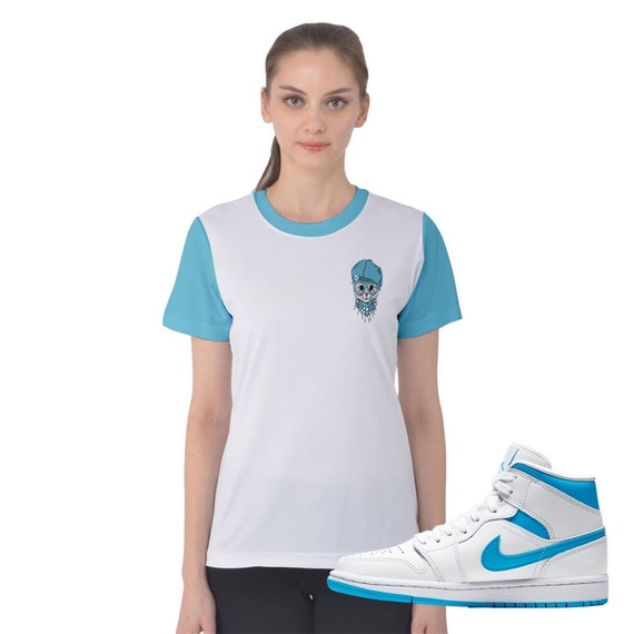 Tee Shirt 2 Match Your Kicks UNC Blue 