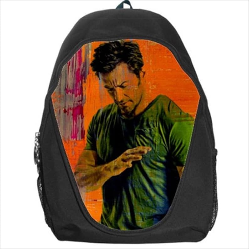 Hugh Jackman x-man Wolverine The Boy from Oz Sexiest Man Alive Backpack Bag
