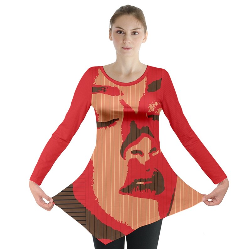 Smoking hot Rihanna Long Sleeve Tunic