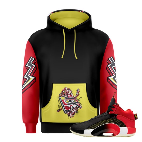 Hoodie 2 Match Your Kicks the Air Jordan 35 chinese New - Etsy Israel