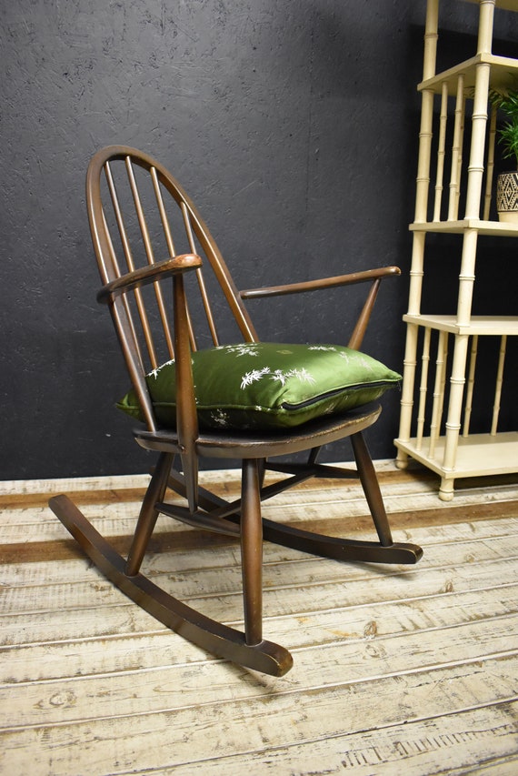 Vintage Ercol Quaker Rocking Chair Model 428 Etsy UK