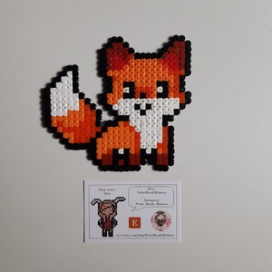 Kawaii Cats Perler Beads Art, Can Be Fridge Magnet, Keychain