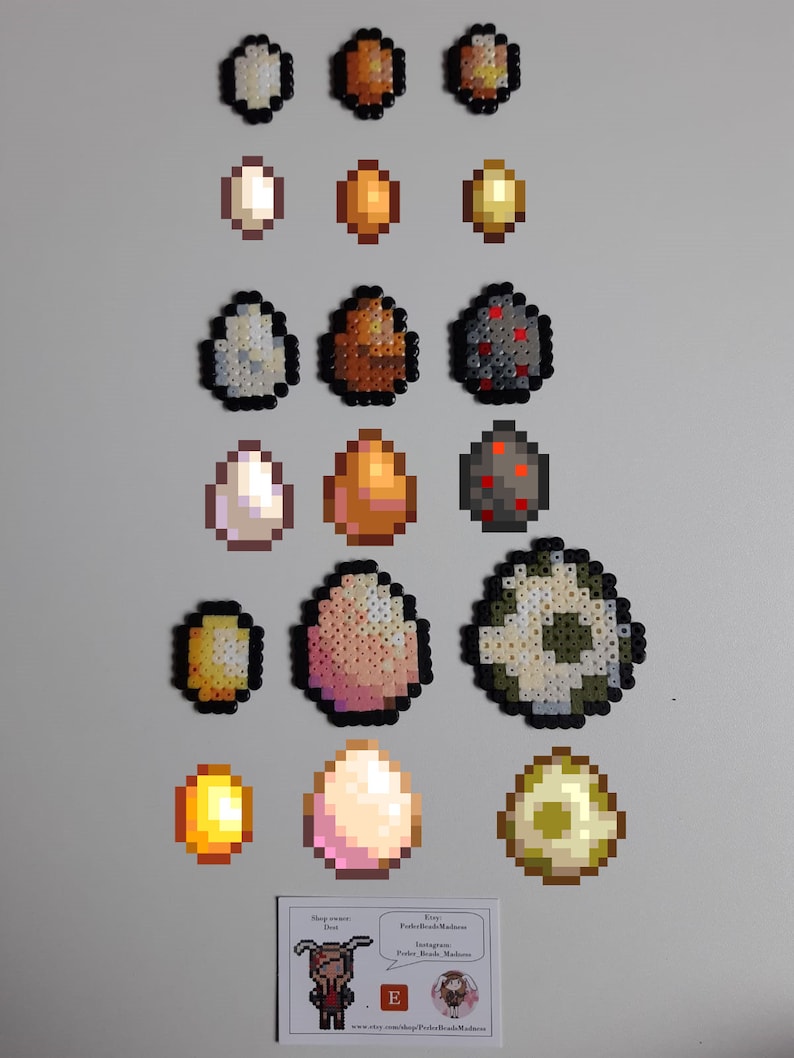 Stardew Valley Animal Products Egg Mayonnaise Milk Etsy