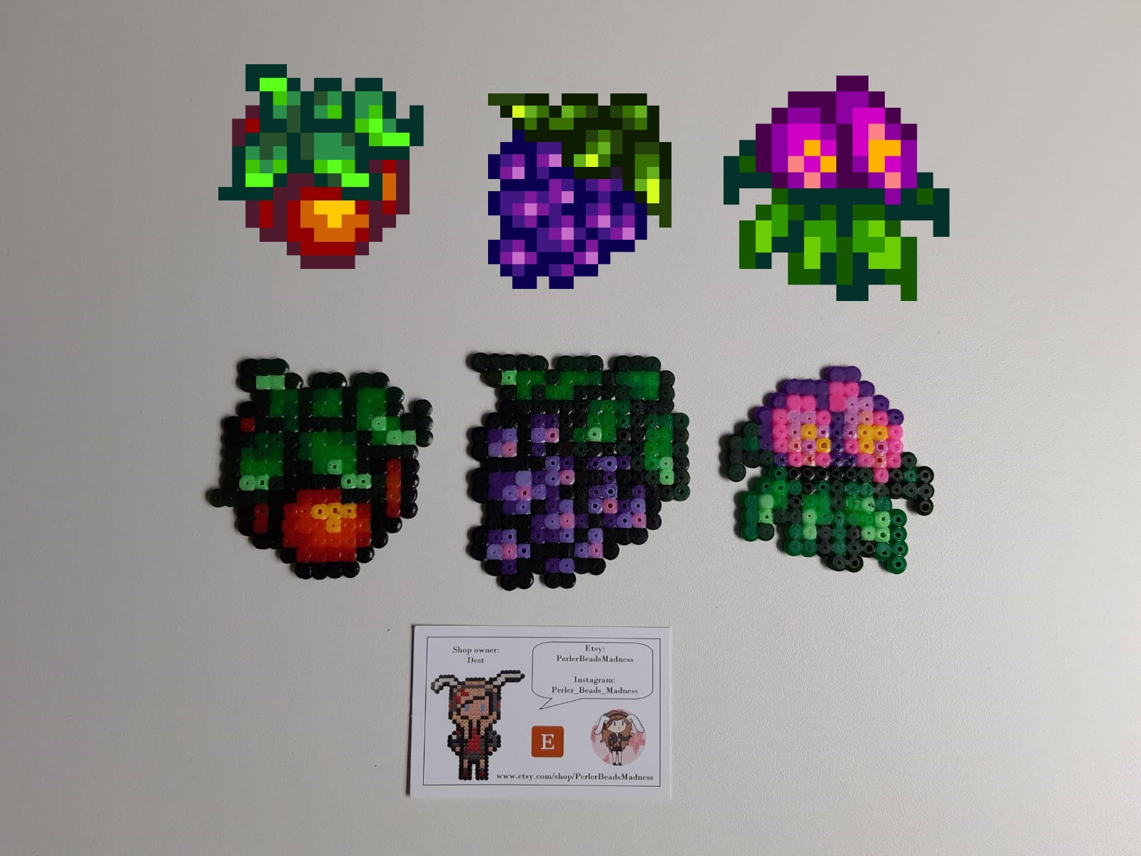 Stardew Valley Foraged Items Horseradish Daffodil Leek Etsy