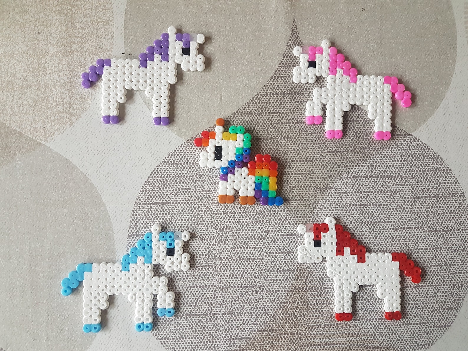 Unicorns Perler Beads Etsy