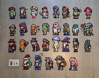 Terraria - NPC&#39;s (Perler Beads)