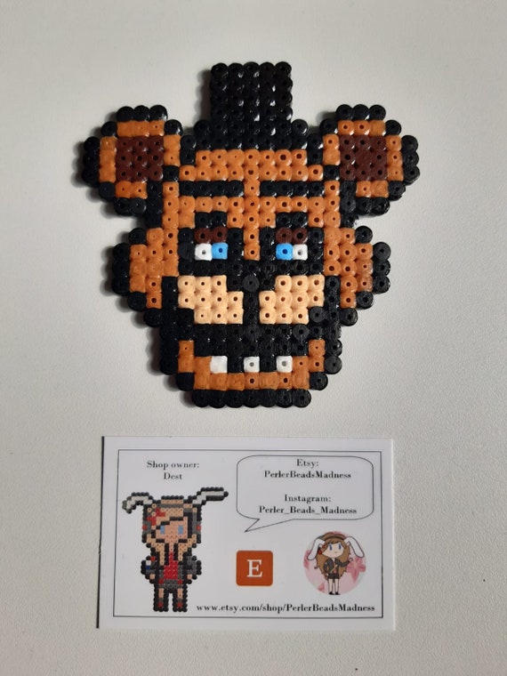 FNAF Perler Beads (Five Nights at Freddy's) - DIY Candy