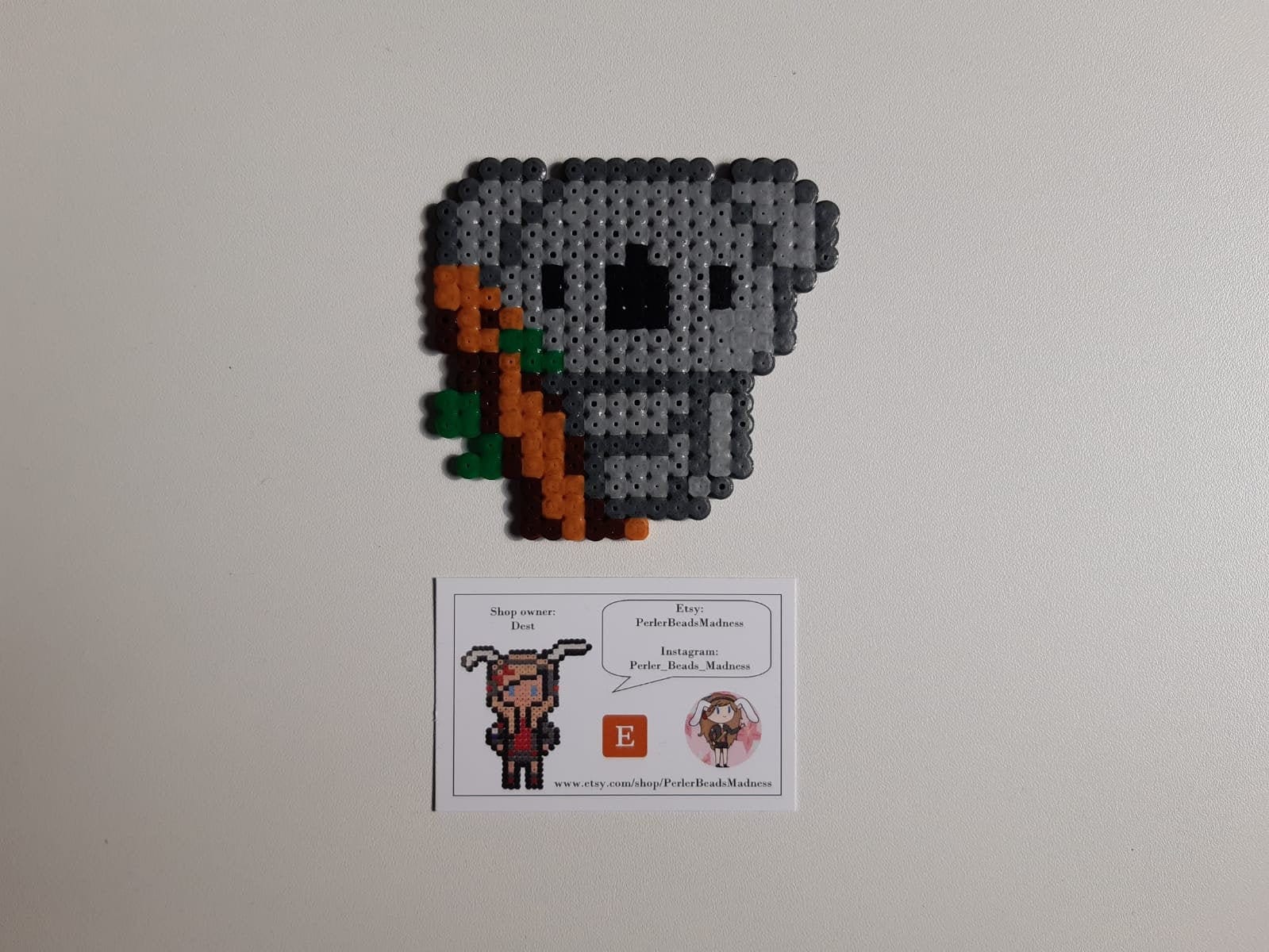 Koala perler Beads Etsy