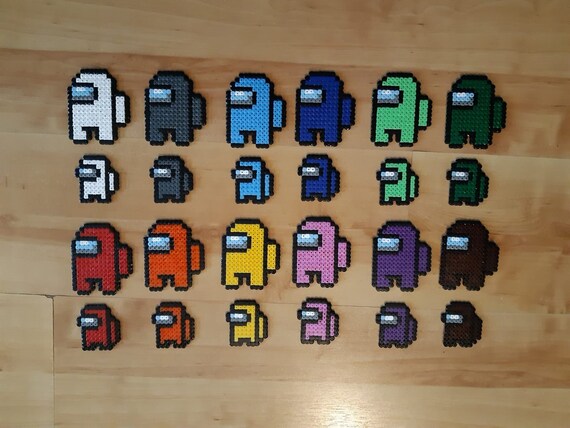 Featured image of post Perler Bead Patterns Among Us Dead Body After downloading a patern you need just to print it out and you are ready to go