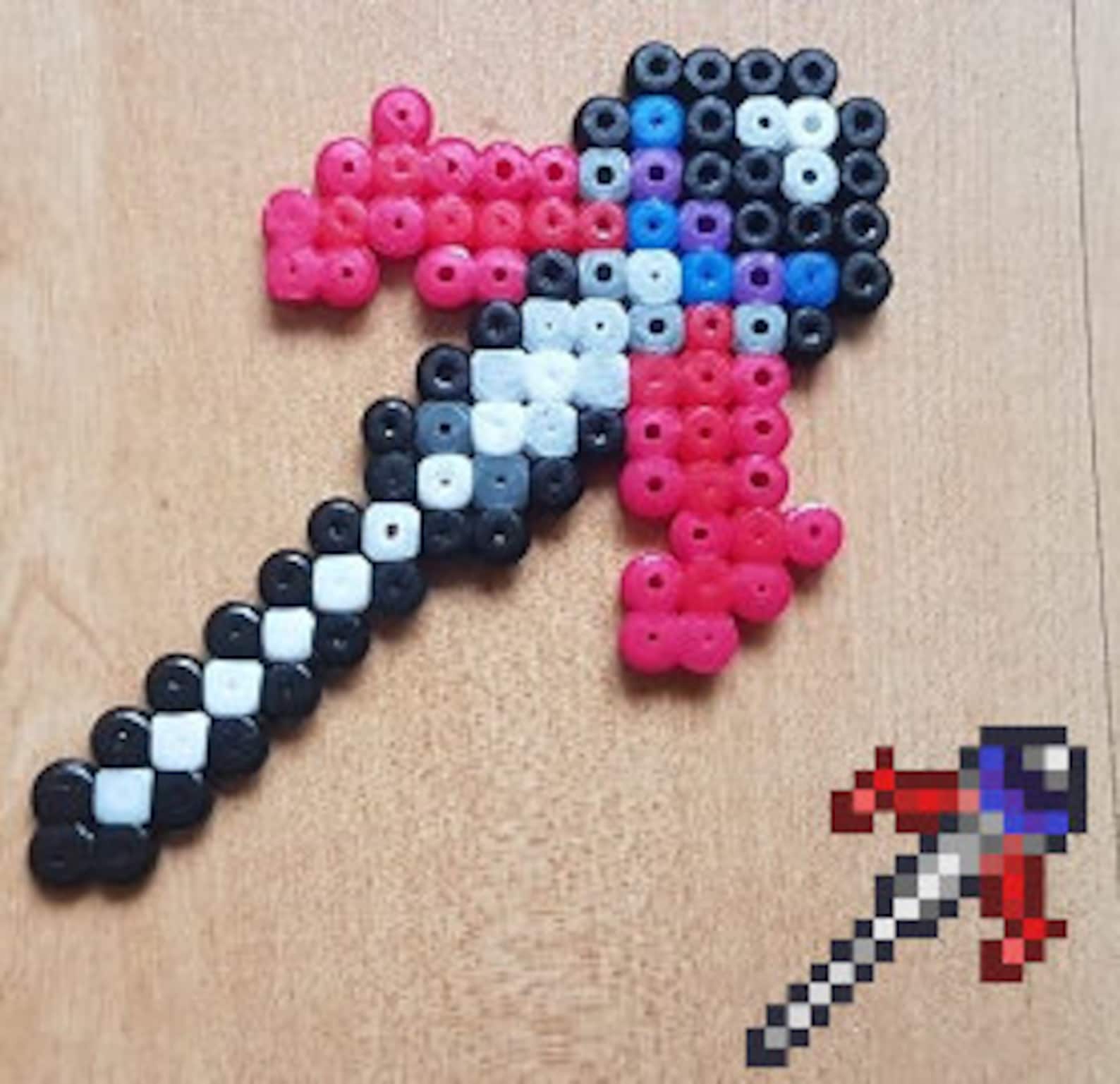 Terraria Weapons Perler Beads