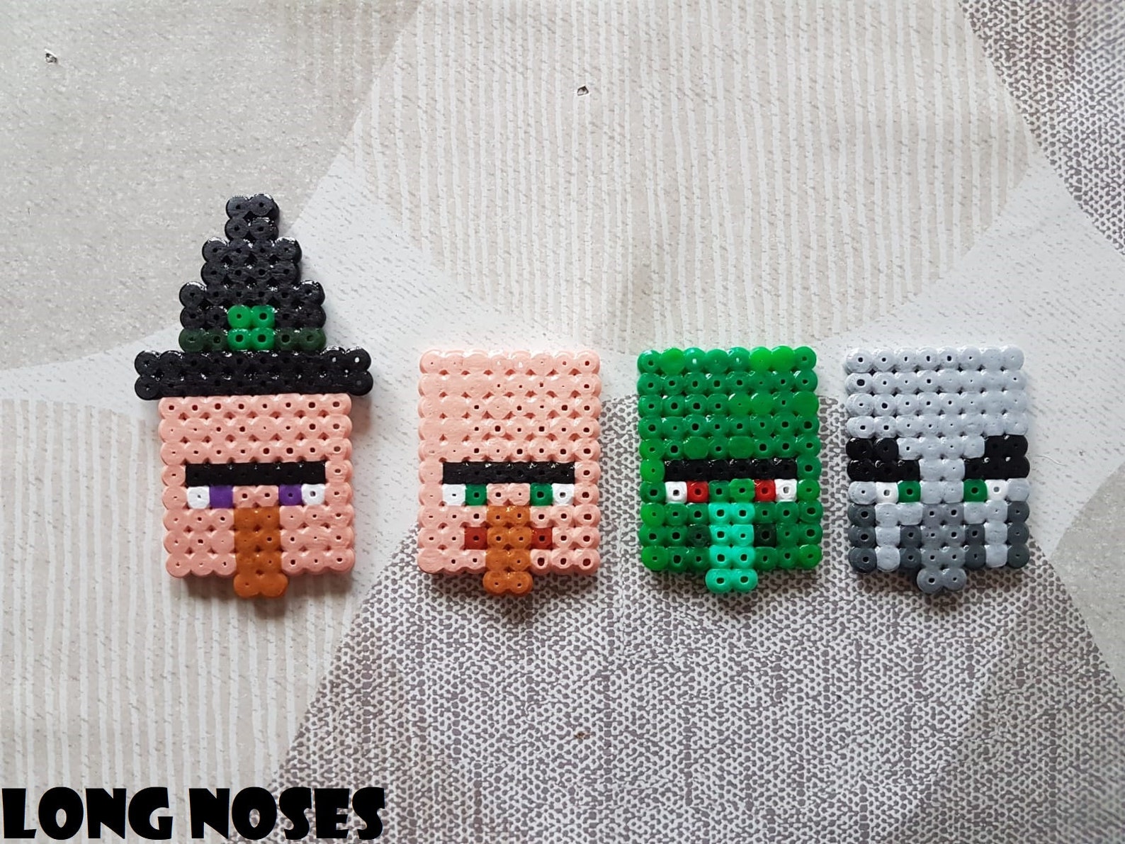 Minecraft Mob Gesichter Perler Perlen Etsy