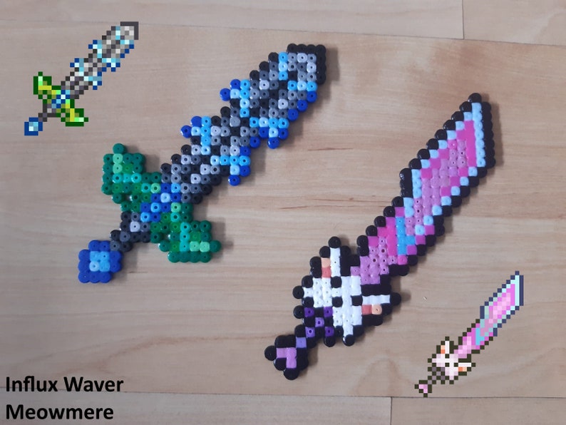 Terraria Swords Perler Beads | Etsy
