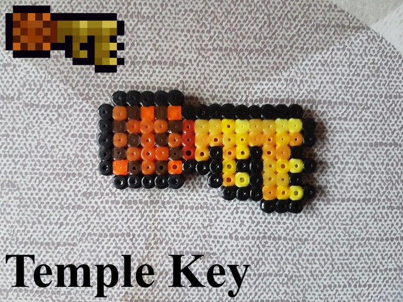 Terraria Keys Perler Beads Etsy