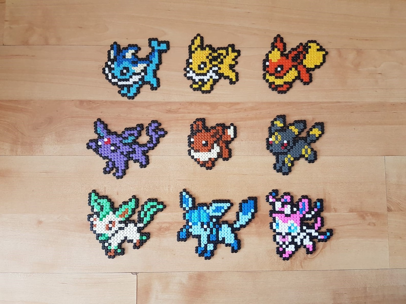 Pokémon Eeveelutions Perler Beads Etsy