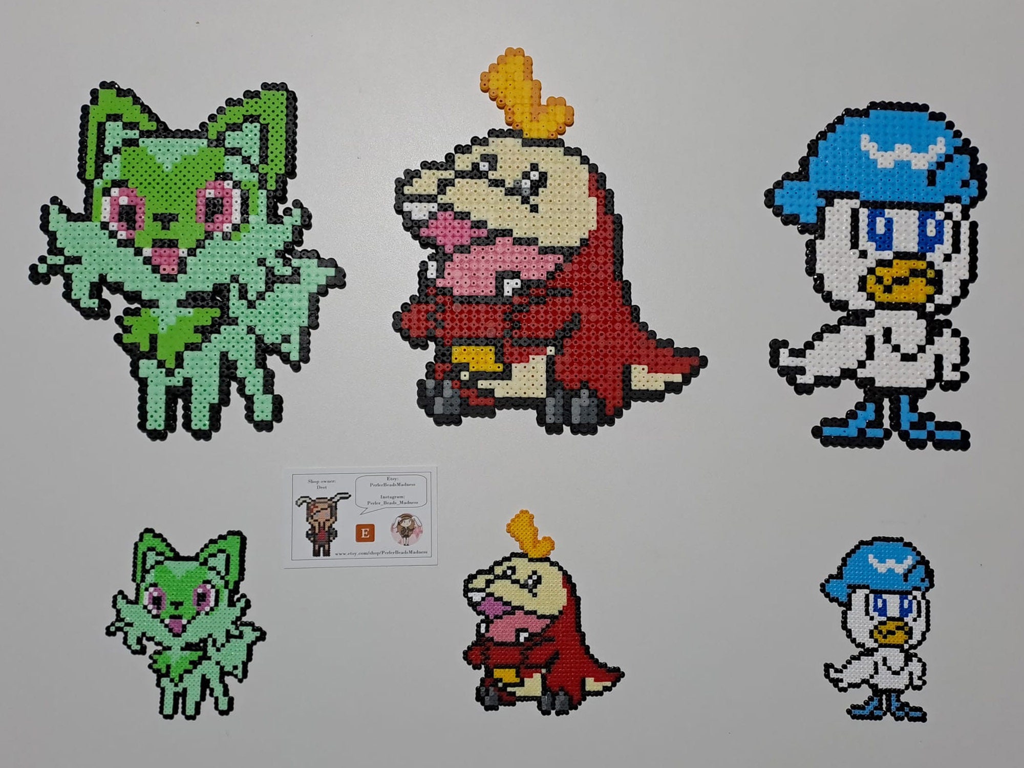 Sprigatito, Fuecoco y Quaxly, los iniciales de Pokémon Escarlata y