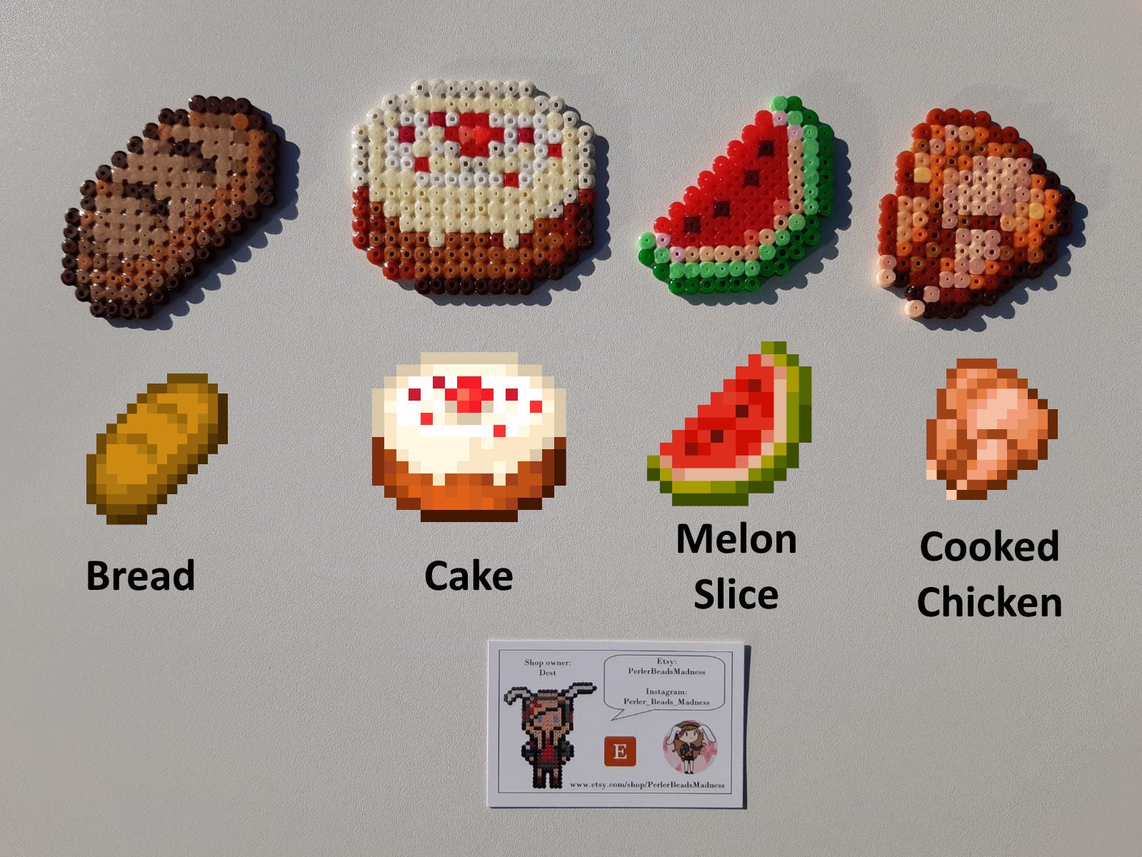 Tarte A La Citrouille Minecraft Minecraft Nourriture: pomme carotte pain gâteau tranche - Etsy France