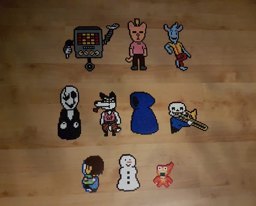 undertale/deltarune characters with the man face from roblox : r