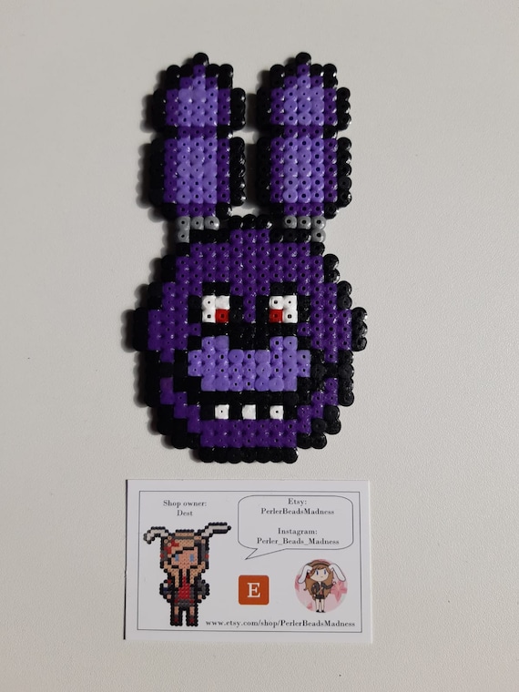 FNAF Perler Beads (Five Nights at Freddy's) - DIY Candy