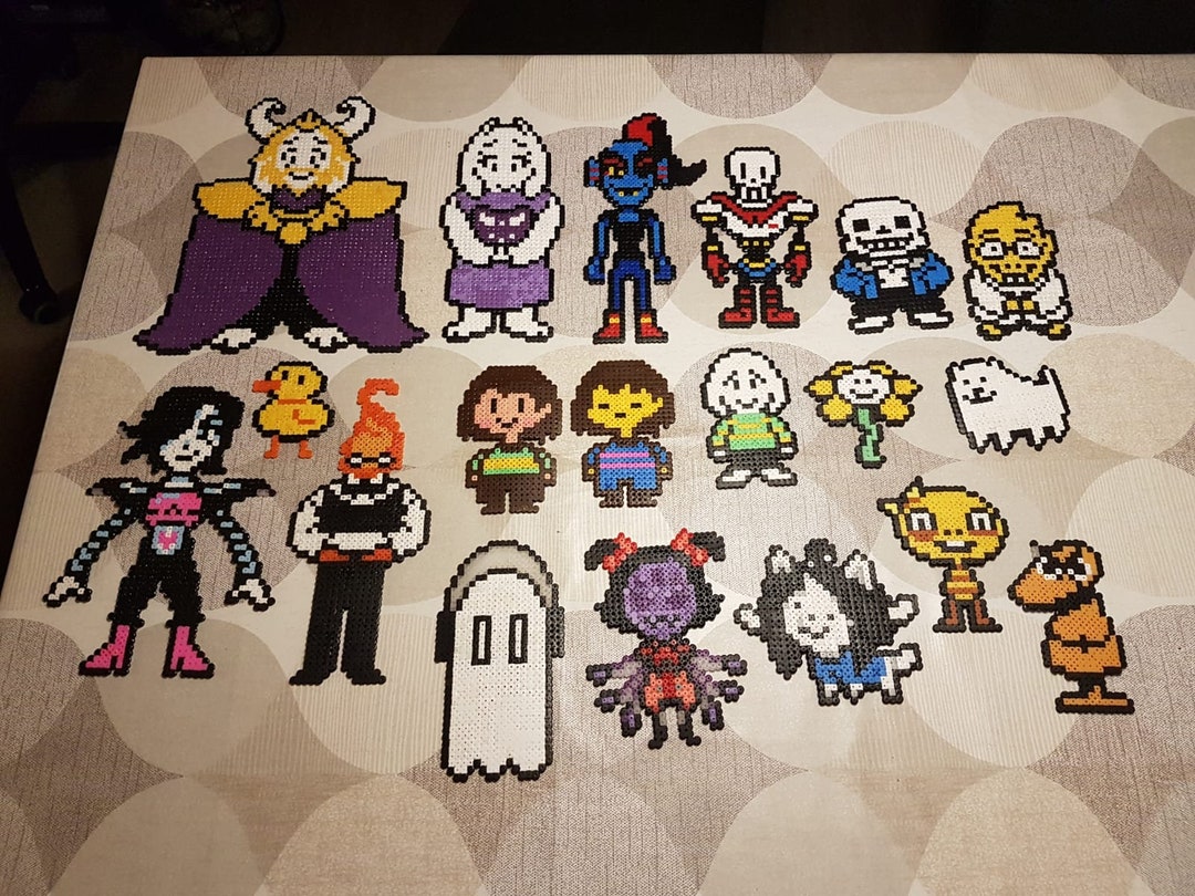 Two sides of every coin — Undertale characters with some cool Pokemon