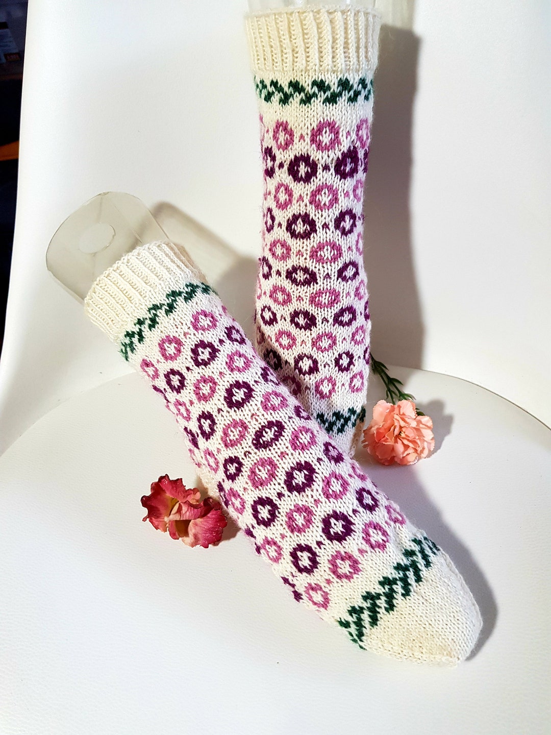 Knitting Pattern Socks, Sample Socks - Etsy