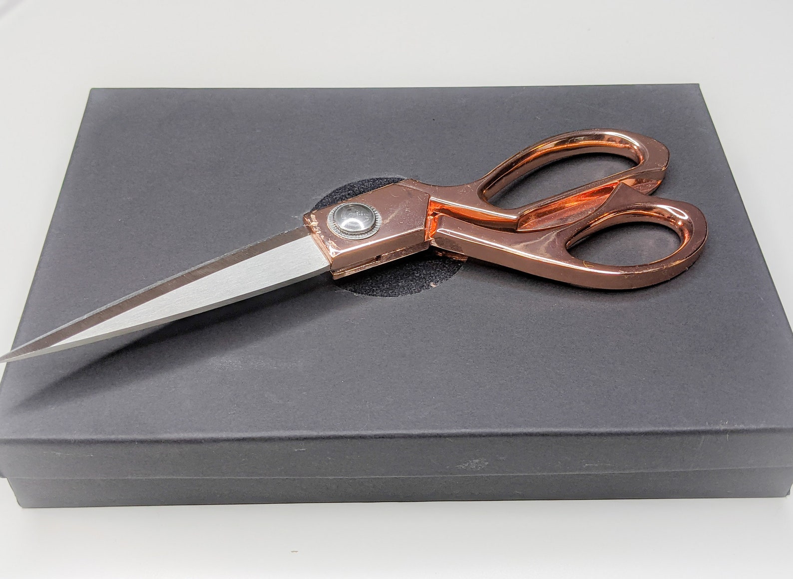 Rose Gold Macrame Scissors Stainless Steel Tailor Fabric Etsy