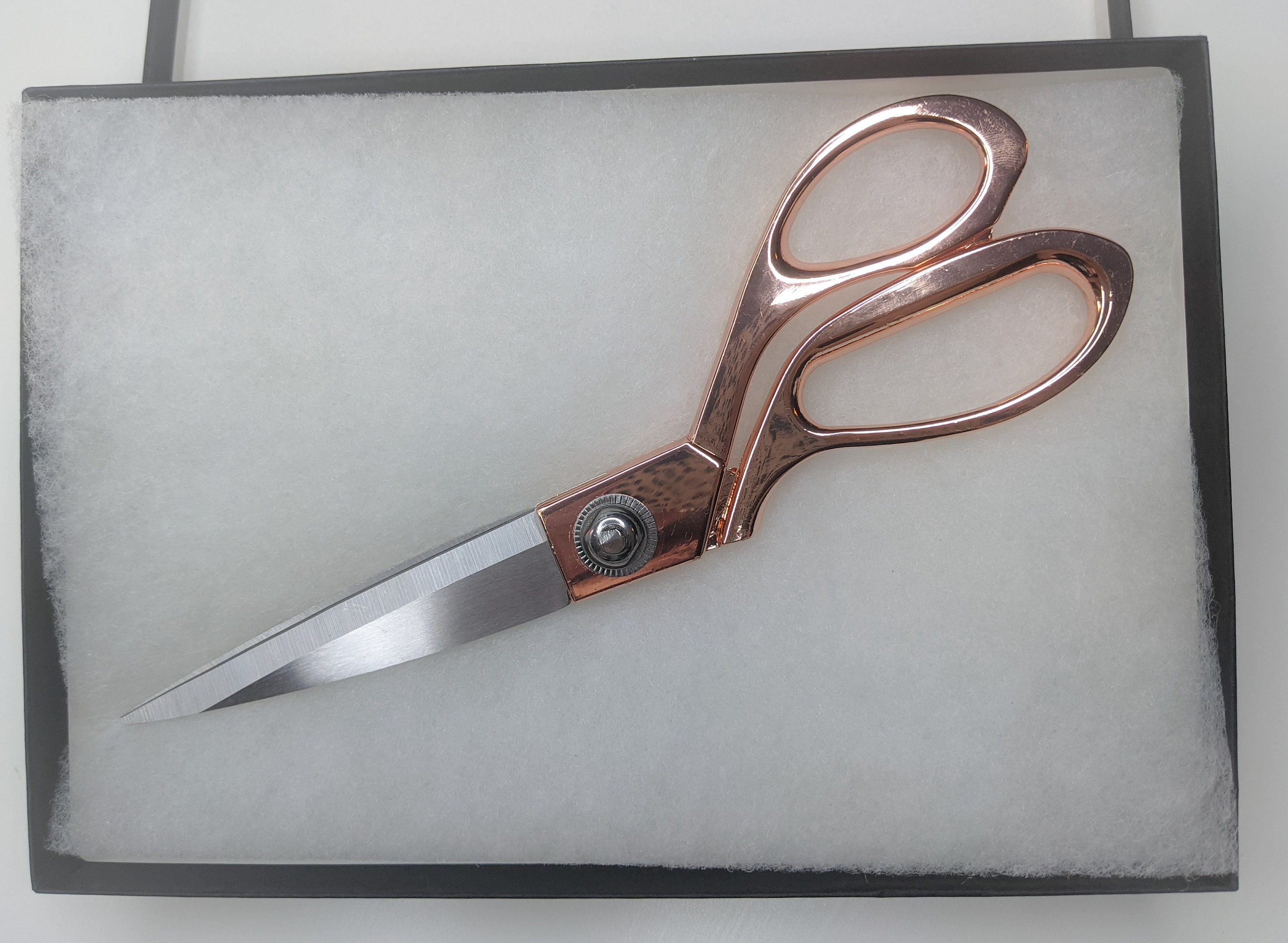 Rose Gold Macrame Scissors Stainless Steel Tailor Fabric Etsy