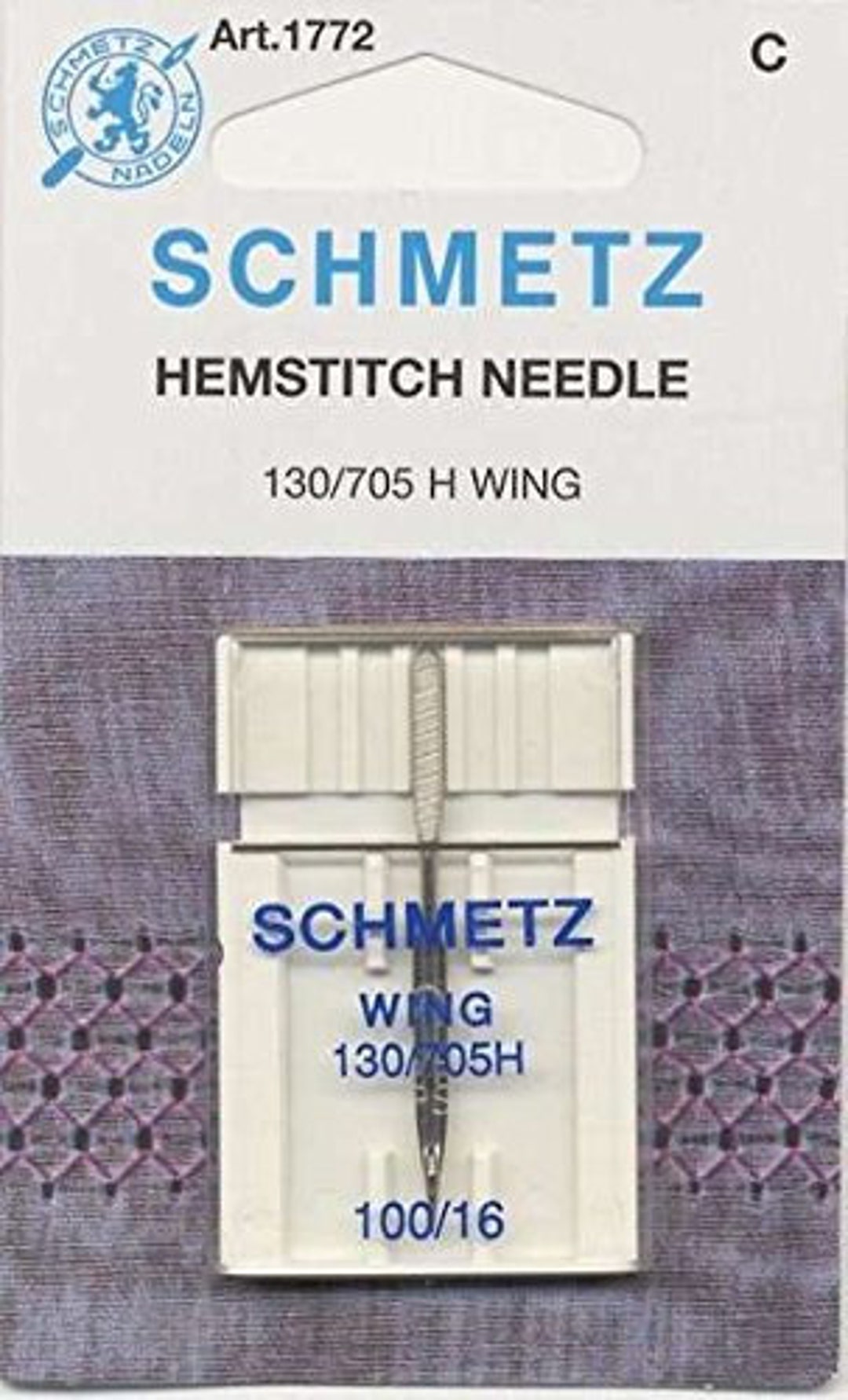 Schmetz Hemstitch/wing Machine Needles Size 16/100 Etsy