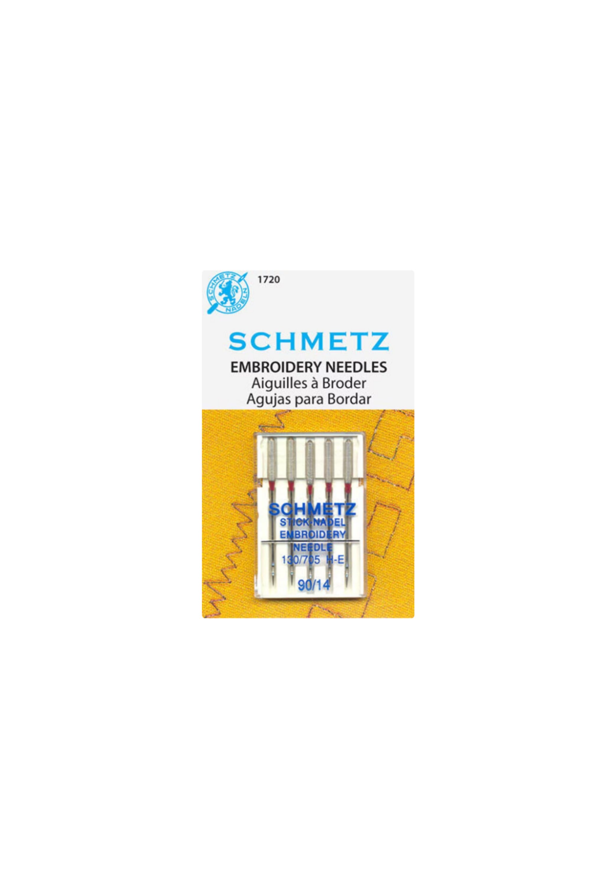 Schmetz Schmetz 1720 Embroidery Needles, Size 14/90 - 5 count