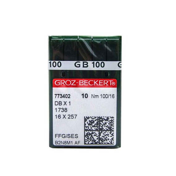 Juki all sizes available Brother Consew ballpoint Groz-Beckert DB x 1 10 Industrial Sewing Machine Needles Singer 16x257