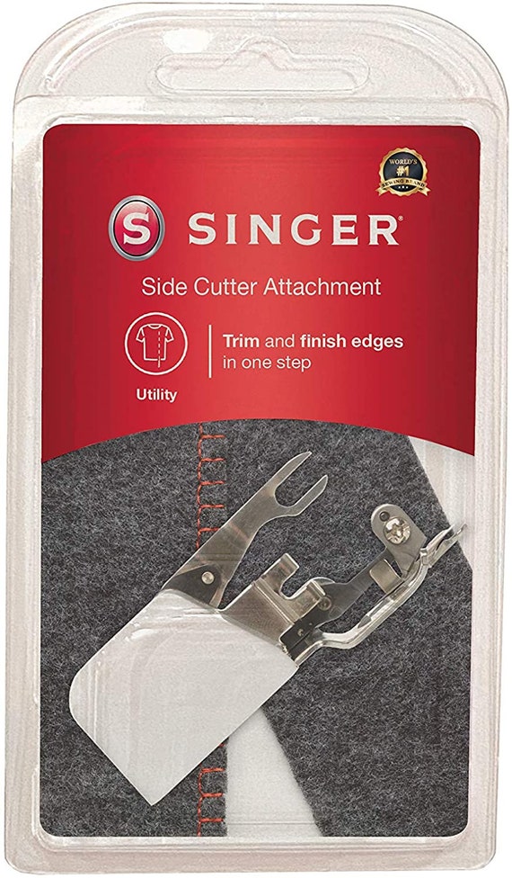 SINGER Side Cutter Attachment Presser Foot, Simutaneously Trims