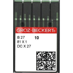 10 Industrial Sewing Machine Needles - Groz-beckert DB X 1