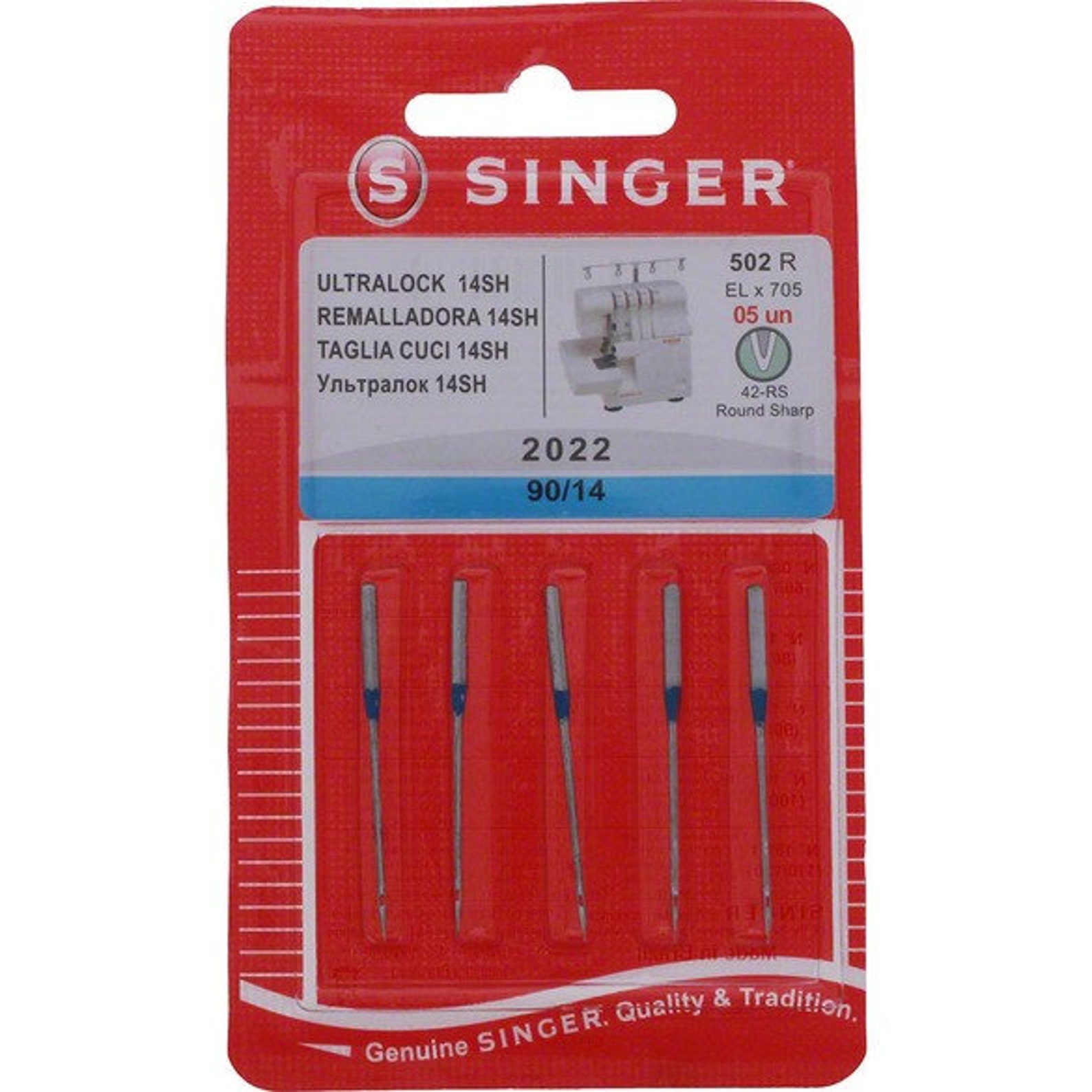 Singer Overlock Needles / 14CG744 14CG754 14HD854 14SH644 Etsy