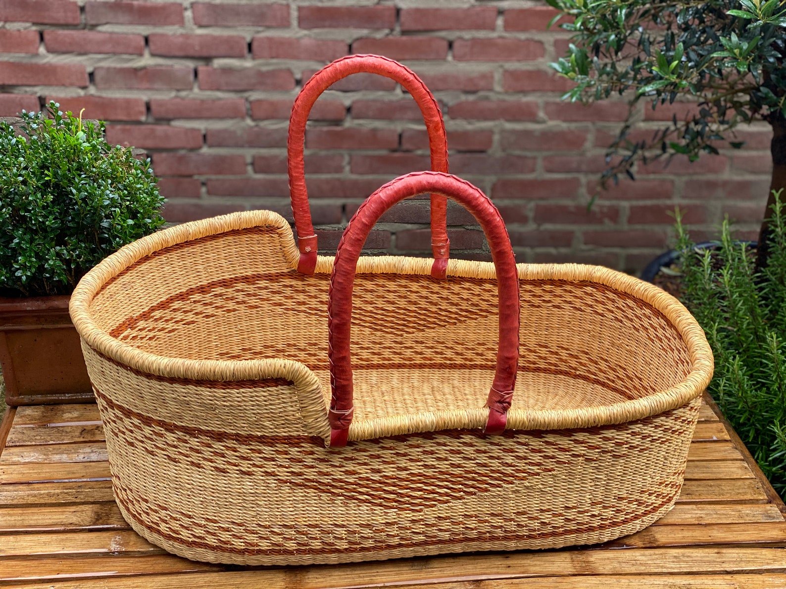 Moses Basket Baby Nest Baby Basket African Moses Basket Etsy
