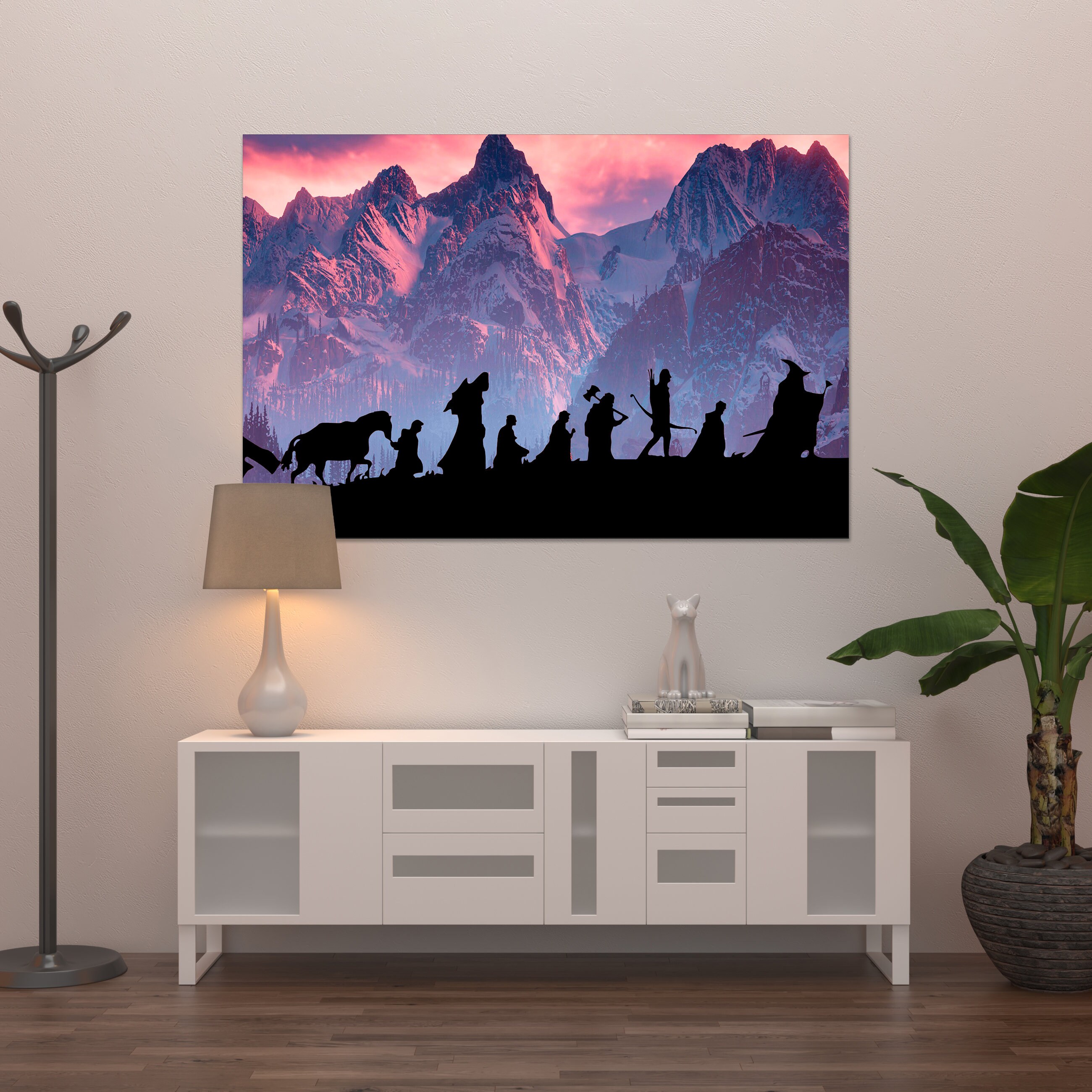 LotR wall decor Movies Fantasy art General Scene LotR LotR Etsy