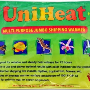 Bundle of 2 Uniheat 72-Hour Heat Packs – Add-On for Cold Weather Plant Shipping