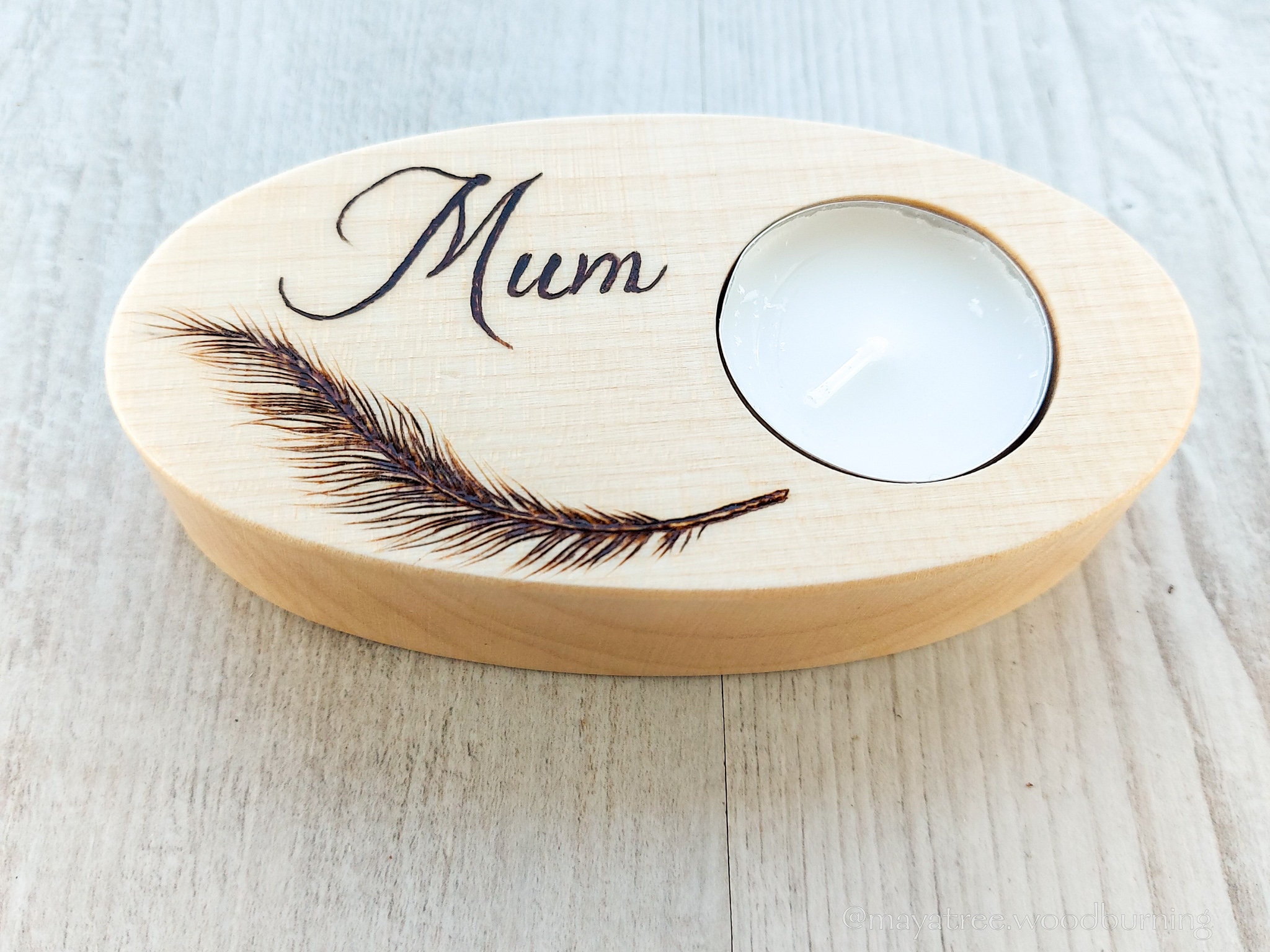 Loving Memory Candle Holder Gepersonaliseerde Remembrance Etsy