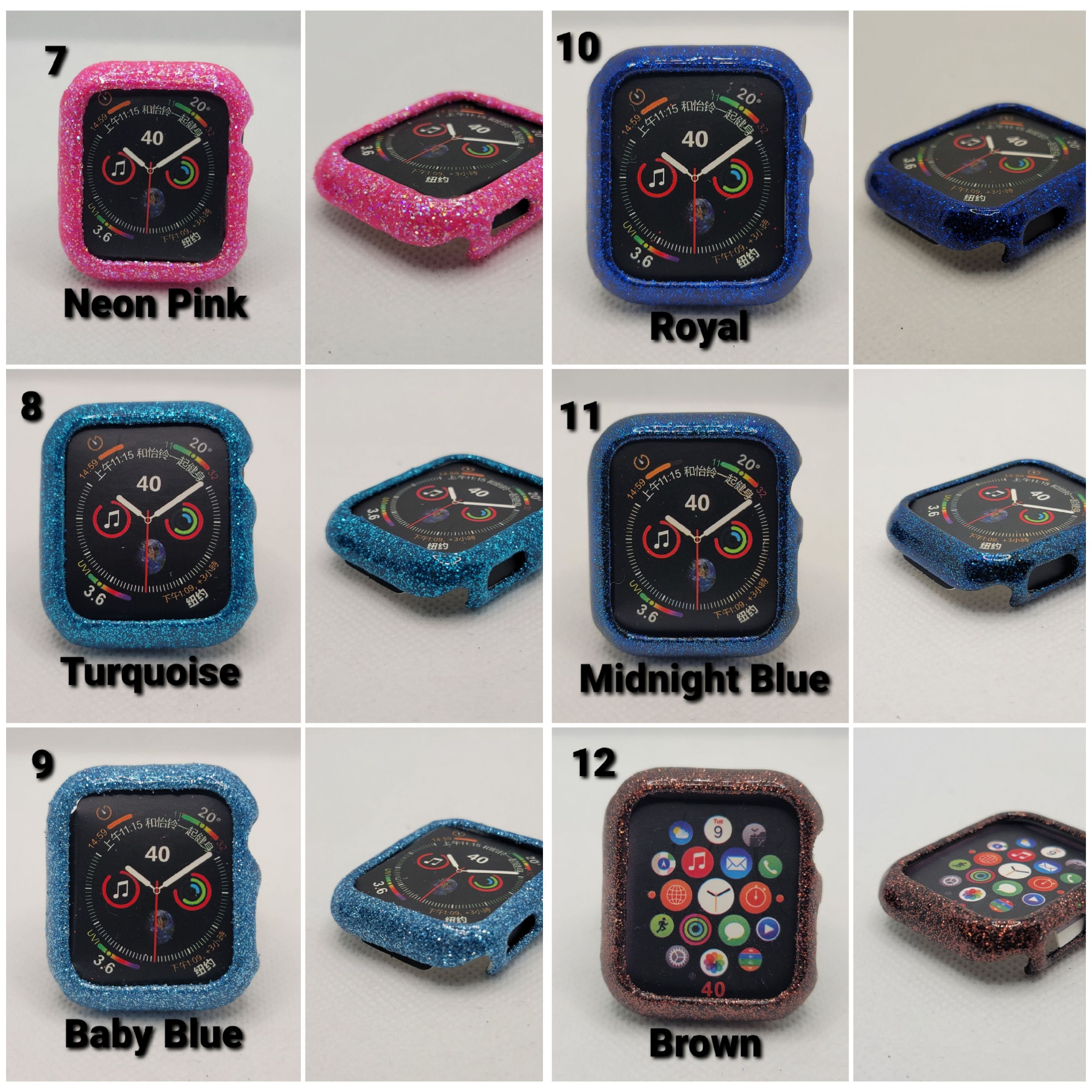 Apple Watch Case – Crystal （Leather）44MM Apple Watch Crystal Case and Band