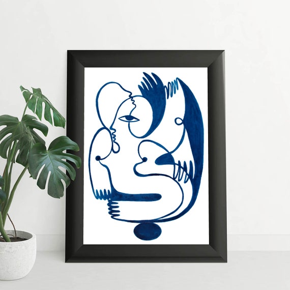 A4 art print giclee original Etsy